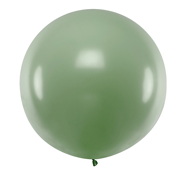 Ballon Latex Géant XXL Vert Sauge