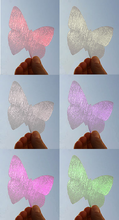 Sachet 50 Confettis Papillons Organdi