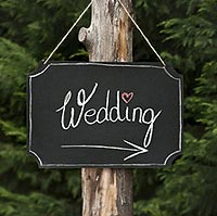 Panneaux signalisation mariage
