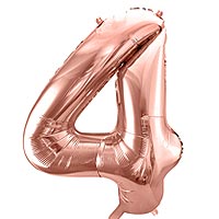 Ballon Géant Aluminium 4 Rose Gold