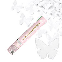 Petit Canon Confettis Papillons Biodégradables 28cm