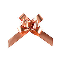 Petits Noeuds Métal Rose Gold