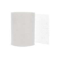 Bobine de Tulle Blanc 8cm x 20m