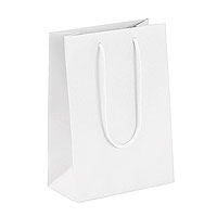 Sac Cadeau Invités Papier Blanc 19 x 27 cm