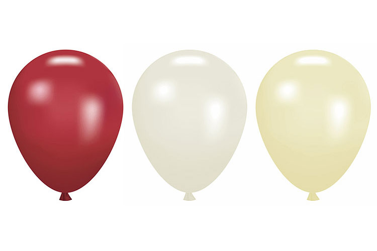 Ballons Nacrés Mariage 30cm