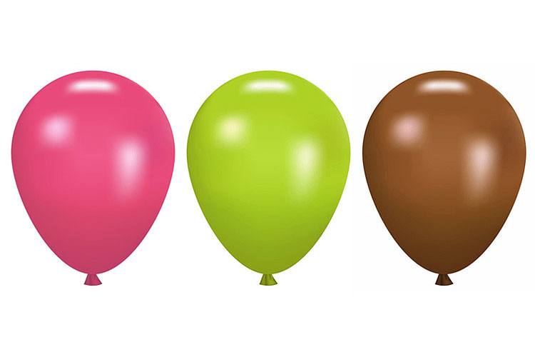 Coffret Décoration de Salle Ballons Vert Anis Chocolat