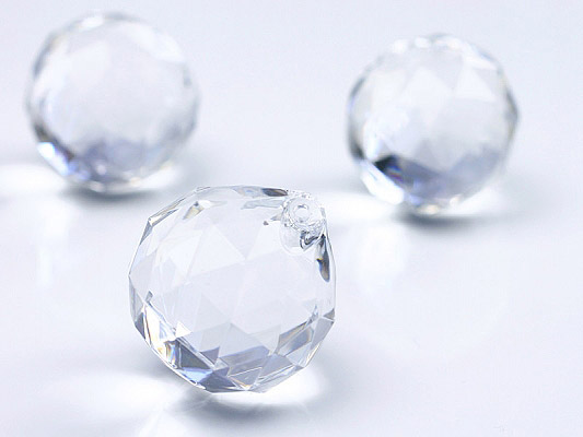 Boule Cristal Pendentifs Deco Mariage Transparent