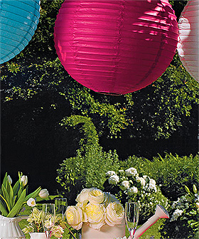 Boule Lampion décoration jardin