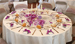 Nappe Ronde Mariage