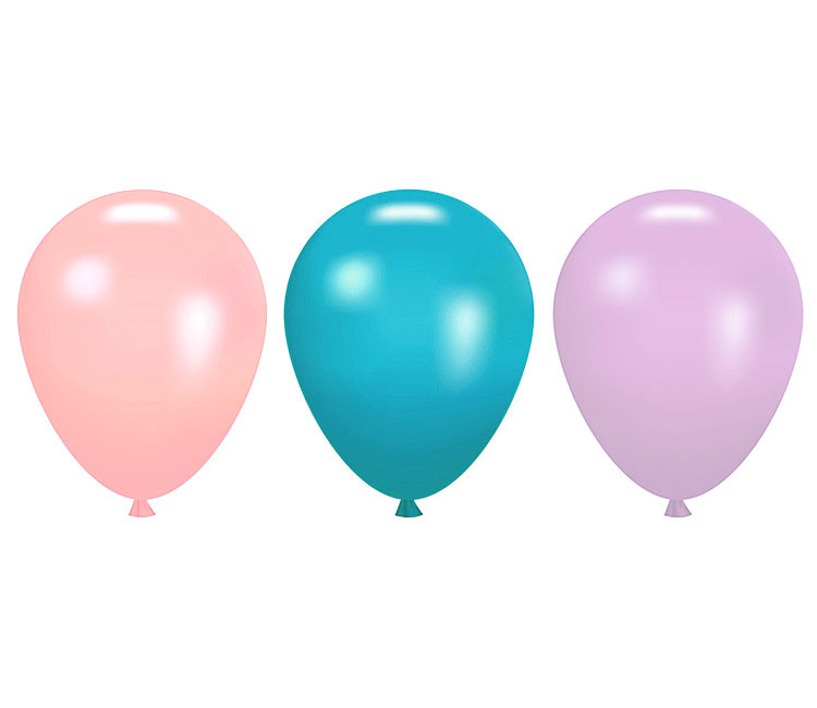 Petits Ballons Nacrés Mariage 12 cm