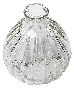 Petit Vase Boule Fiole Vintage Rétro