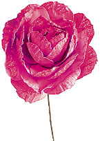 Fleur Géante Décoration Voiture Mariage Fuchsia