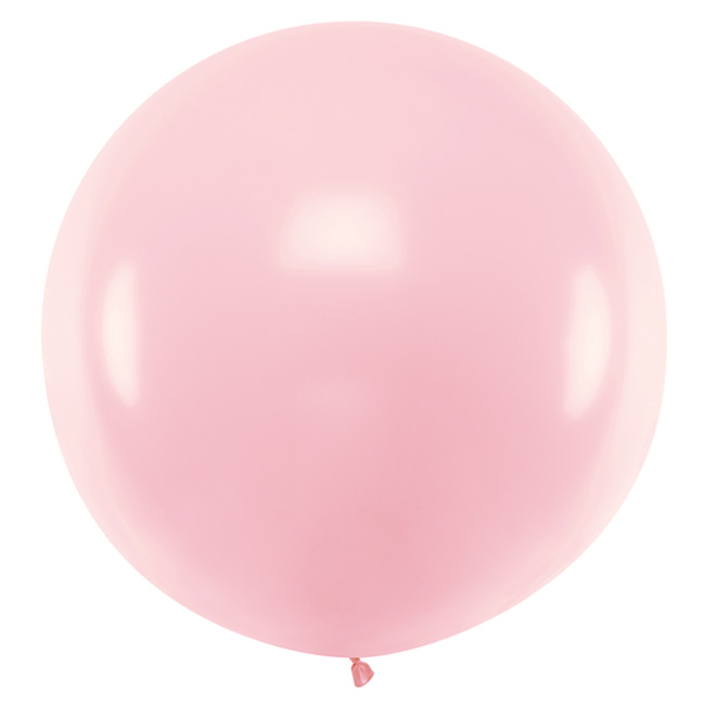 Ballon Géant explosif Mariage Rose Clair