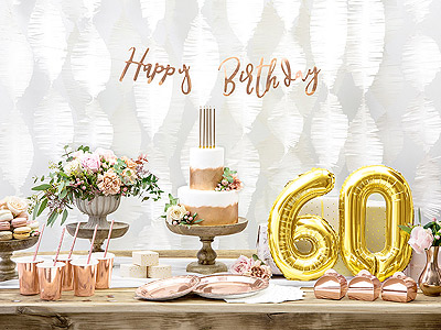 Ballon chiffre anniversaire mariage 60 ans