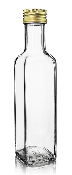 Bouteille en verre vide/bouteille d’huile à remplir, carafe de 250 ml avec  bouchon, pour huile, vinaigre, vin, liqueurs pour les repas ou crème et
