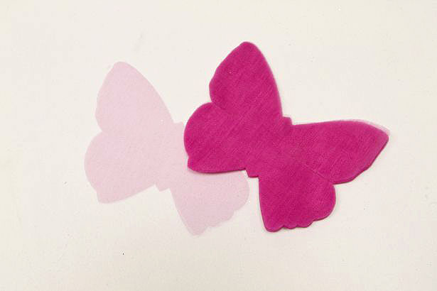 Confetti Papillon Organza Fuchsia
