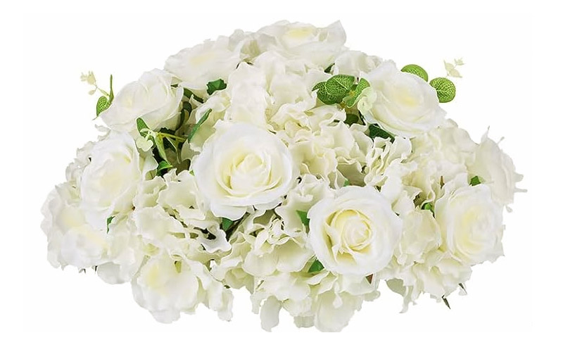 Couronne Fleurs Blanches Decoration Mariage