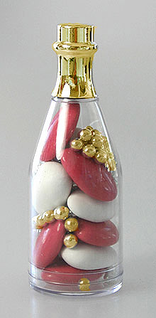 Fiole en verre et bouchon en liège - 10.5 cm - Supports en Verre