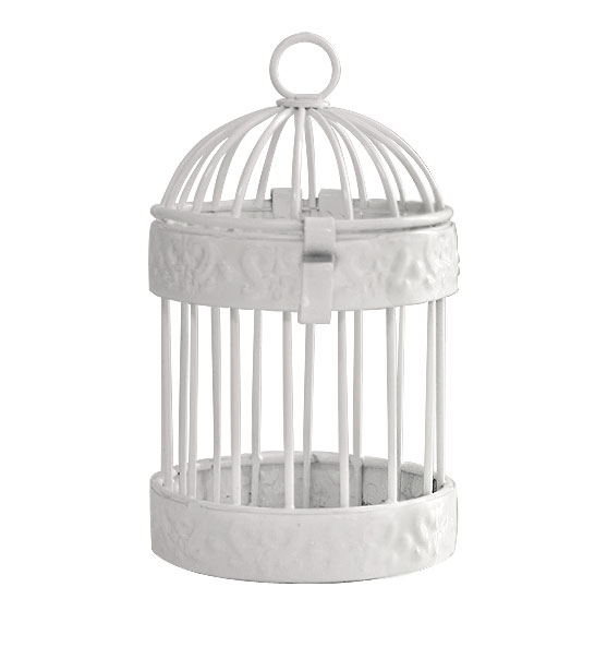 Photophore Cage Oiseaux Décoration Table