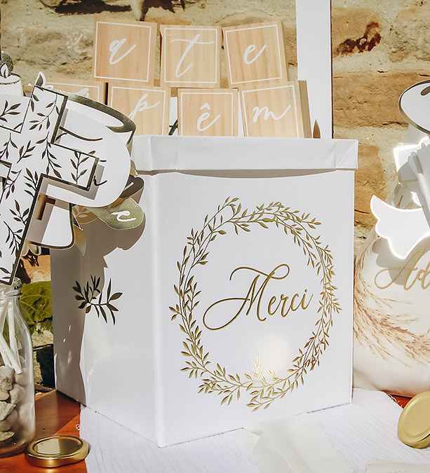Urne à enveloppes à personnaliser thème licorne pour mariage, baptême ou  anniversaire - urne en bois gravée sur-mesure décoration bohème